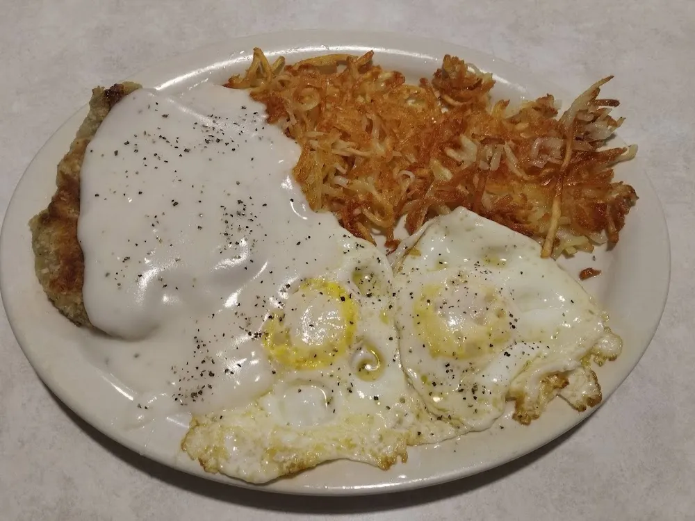 Chicken Fried Steak Breakfast